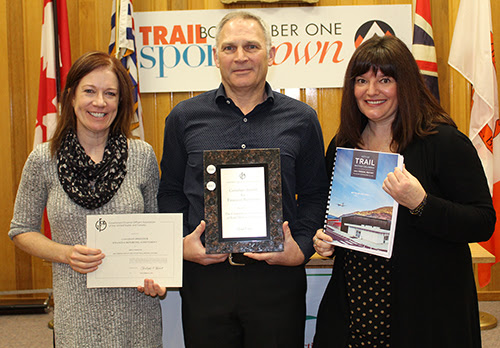 City of Trail receives second award for financial reporting