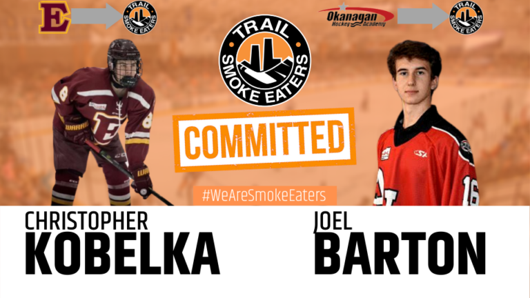 Trail Smoke Eaters sign first two recruits for the 2021/22 season