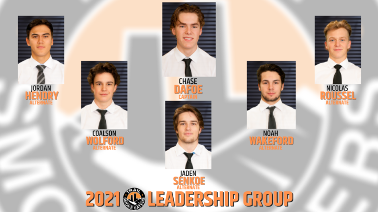 Trail Smoke Eaters announce leadership group heading to the BCHL bubble