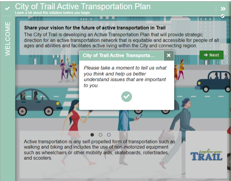 Trail seeks feedback on active transportation plan