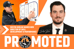 New Role For Smoke Eaters Associate Coach Dustin Korlak - My Kootenay Now