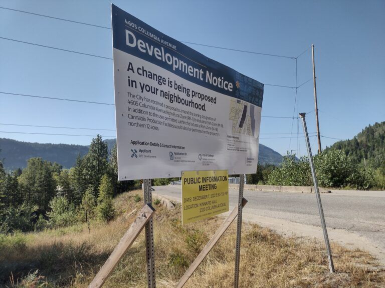 Castlegar approves industrial rezoning in Blueberry