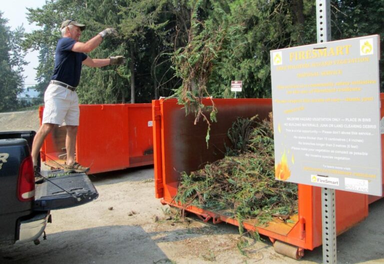 Rossland continues free FireSmart Debris Disposal Program