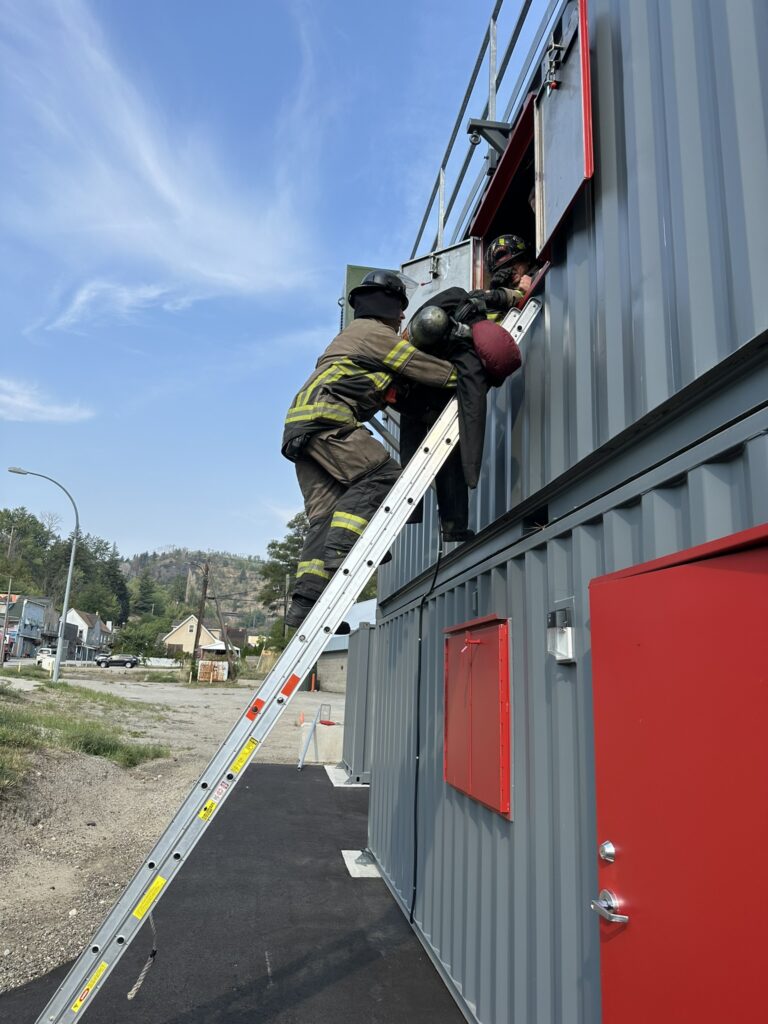 New Regional Fire Training Centre in Trail nears completion