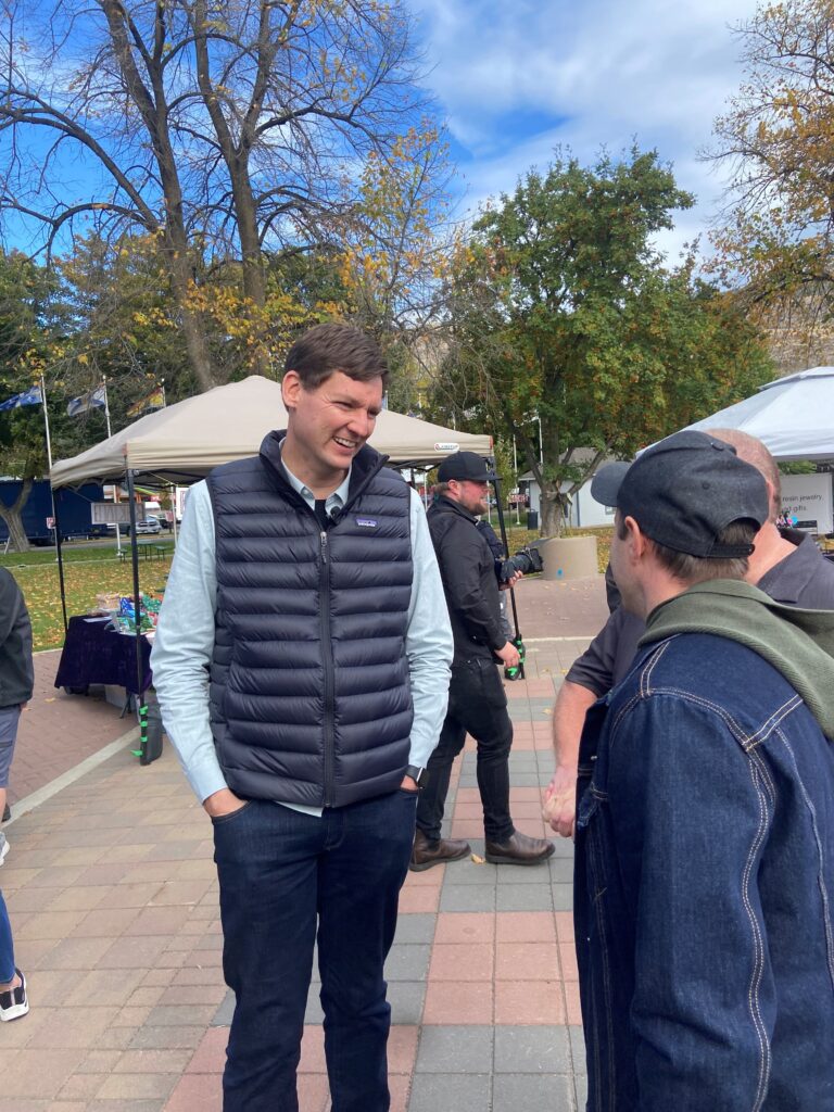 Eby announces healthcare commitments during Castlegar visit