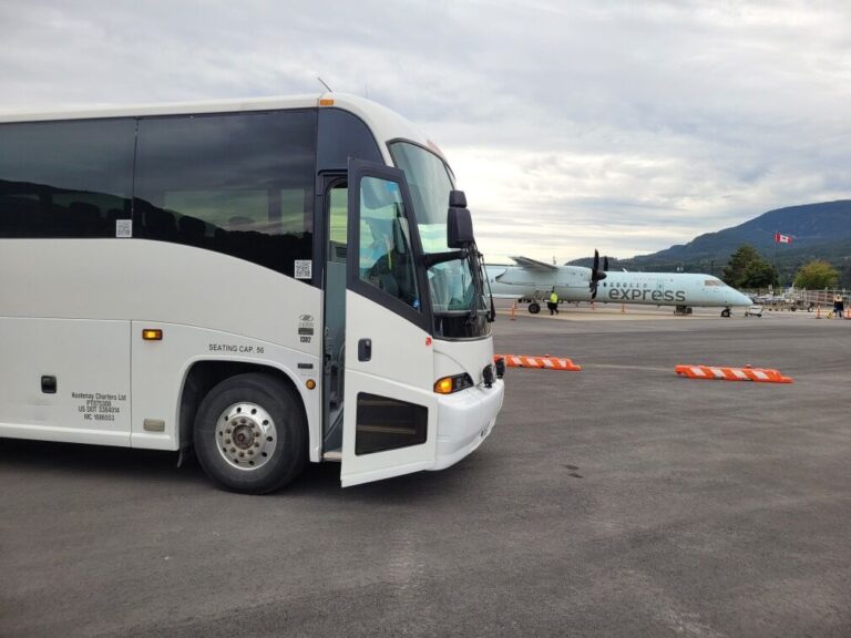 Flight disruption shuttle returning to West Kootenay Regional Airport