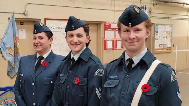 Trail air cadets promoted